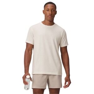 Fabletics NWT Men's The 24-7 Tee Classic White Short Sleeve T-Shirt 4X Casual